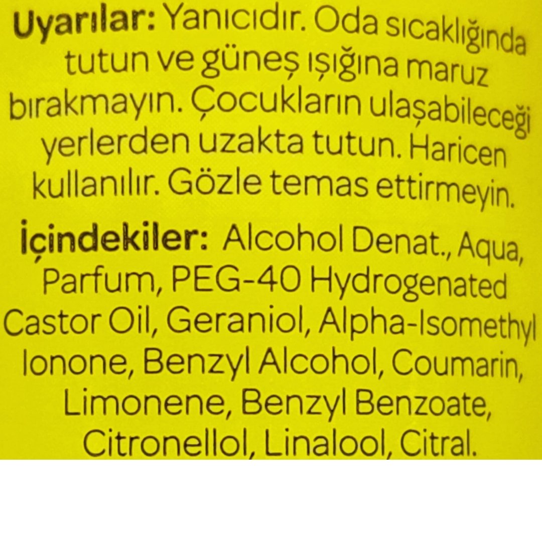 Dalin Bıcı Bıcı Bebek Kolonyası 100 ml