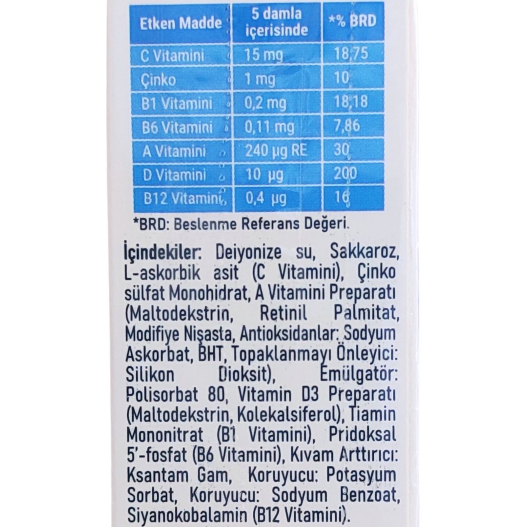 Tetrazinc Damla 20 ml