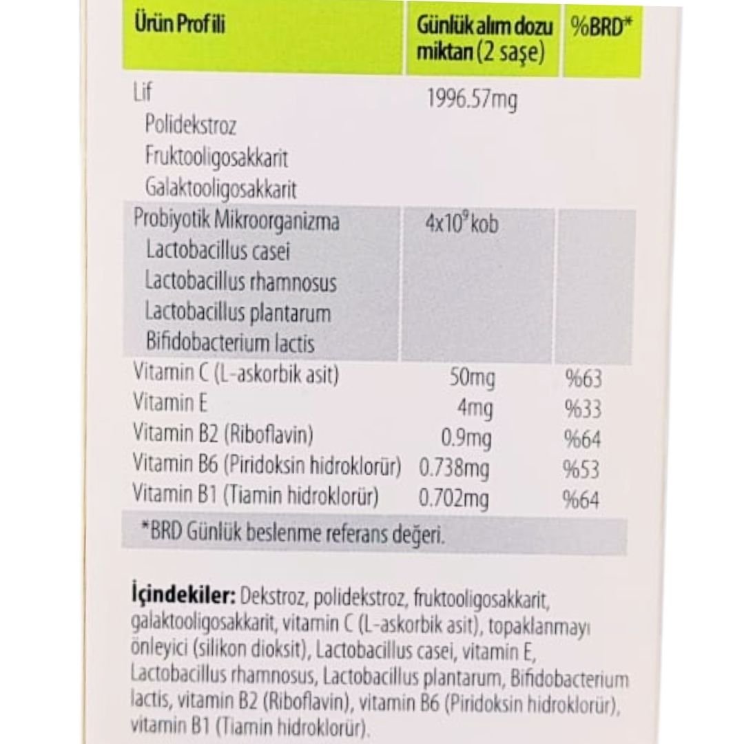 NBL Probiotic ATP Probiyotik Mikroorganizma İçeren Takviye Edici 10 Toz Saşe