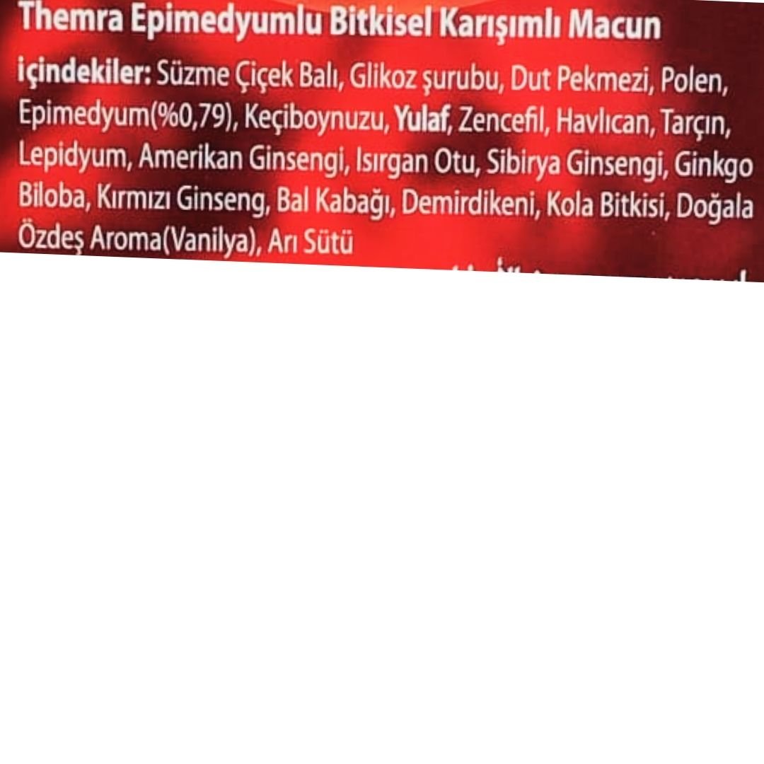 Themra Epimedyumlu Erkek Cinsel istek arttırıcı Macun 240 gr