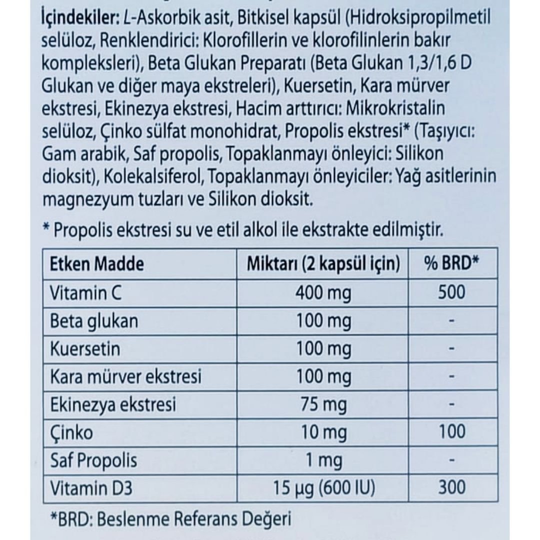 Zynde İmmultra 60 Kapsül